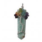pendant amazonite 7 chakras