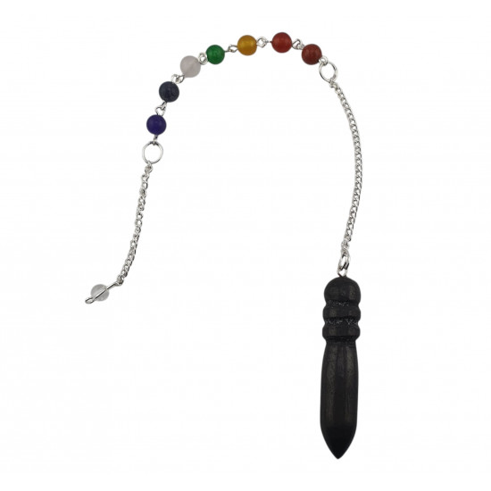 pendule shungite 7 chakras 