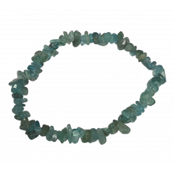 blue neon apatite Chips Bracelet