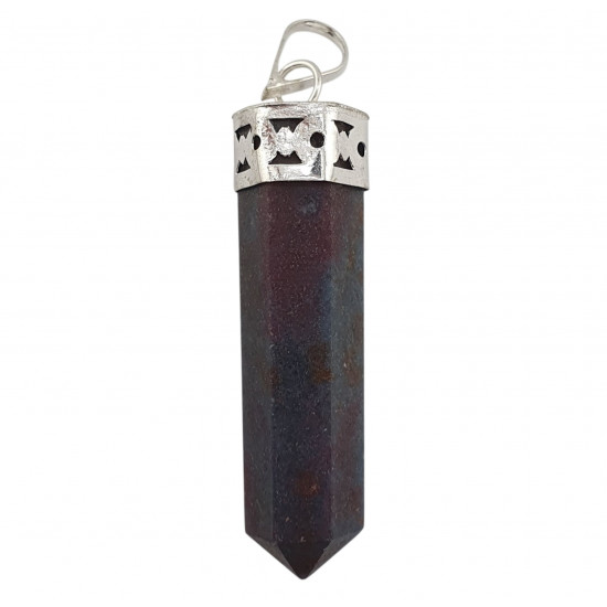 pendentif cyanite et rubis 