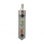 pendentif opaline 7 chakras