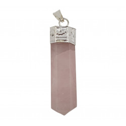 pendant rose quartz