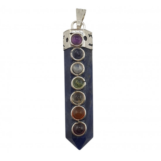 pendant sodalite 7 chakras