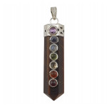 pendant tiger eye 7 chakras