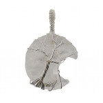 pendant quartz moon