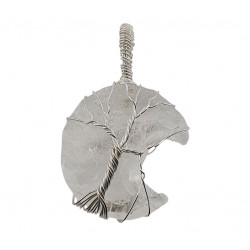 pendant quartz moon
