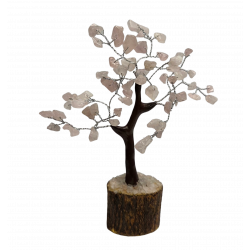 tree rose quartz 16cm