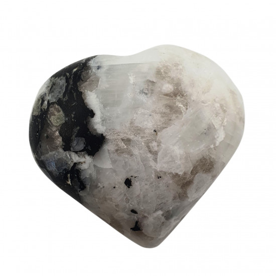 rainbow moonstone heart