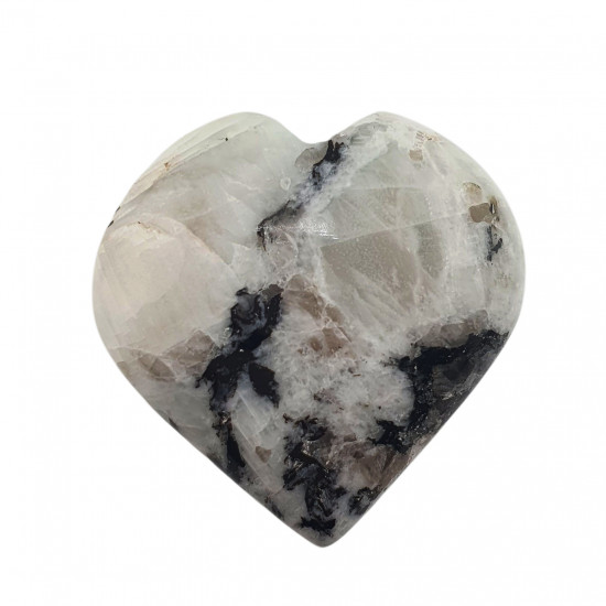rainbow moonstone heart