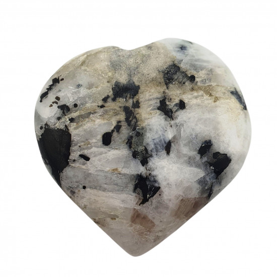 rainbow moonstone heart