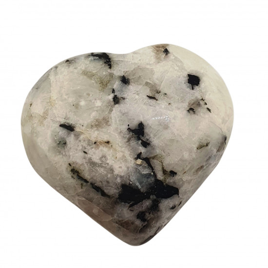 rainbow moonstone heart
