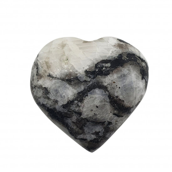 rainbow moonstone heart