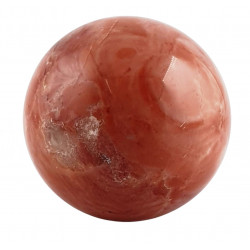 pink serpentine sphere