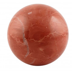 pink serpentine sphere