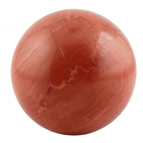 pink serpentine sphere