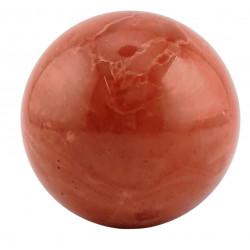 pink serpentine sphere