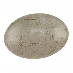 Palm stone rutilated quartz