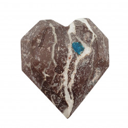 Cavansite heart