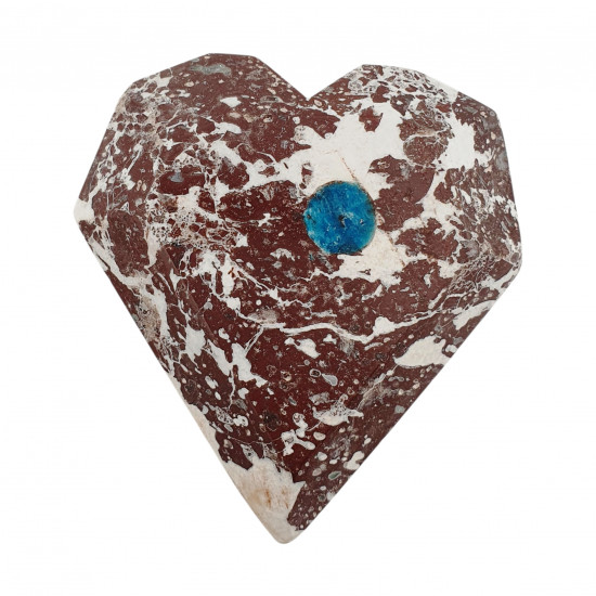 Cavansite heart
