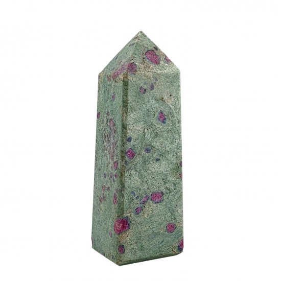 obelisk fuschite-ruby