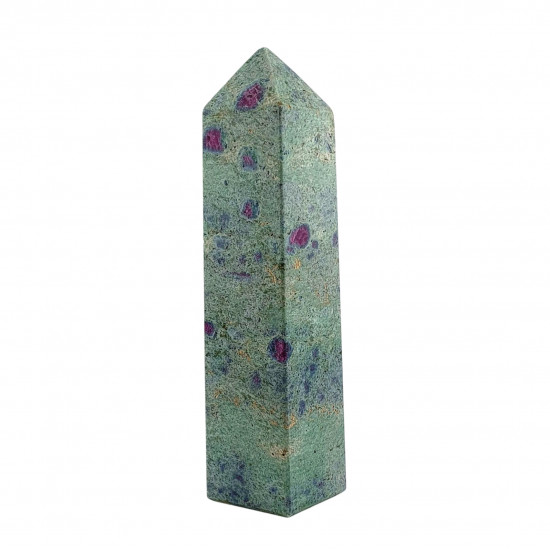 obelisk fuschite-ruby