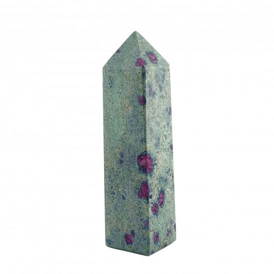 obelisk fuschite-ruby