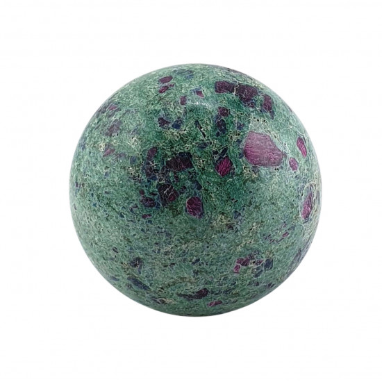 fushite and ruby sphere