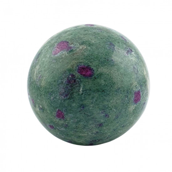 fushite and ruby sphere