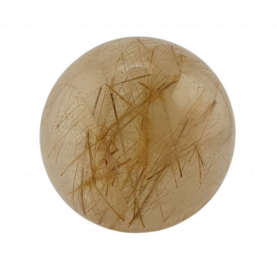 Rutilated Crystal Quartz Sphere