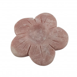 socle sphere opale rose