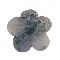 socle sphere agate mousse