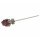 hair pen rose fluorite