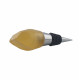 Wine stopper honey calcite
