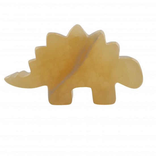 stegosaur honey calcite