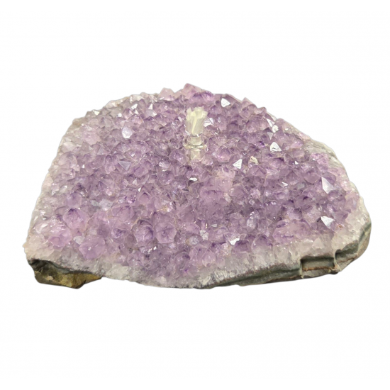 Rock oil candle amethyst