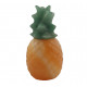 ananas calcite jaune et aventurine verte