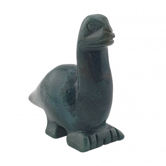 Dinosaur diplodocus moss agate