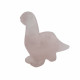 Dinosaur diplodocus rose quartz