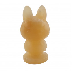 labubu calcite jaune