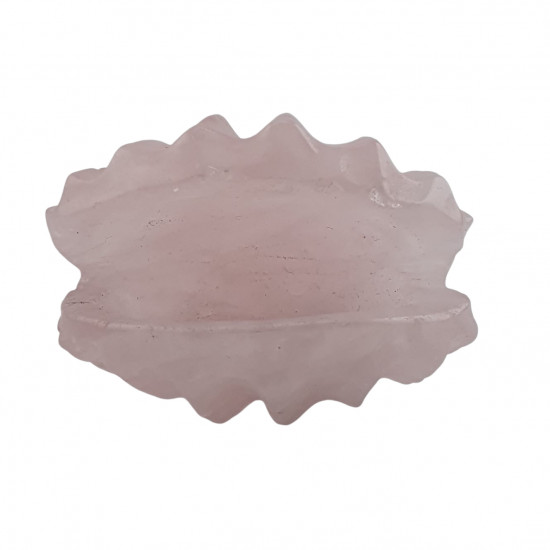 clam shell rose quartz
