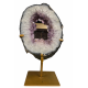 amethyst geode mirror