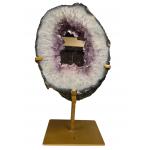 amethyst geode mirror