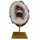 amethyst geode mirror
