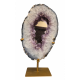 amethyst geode mirror