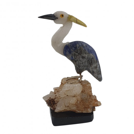 heron bird minerals