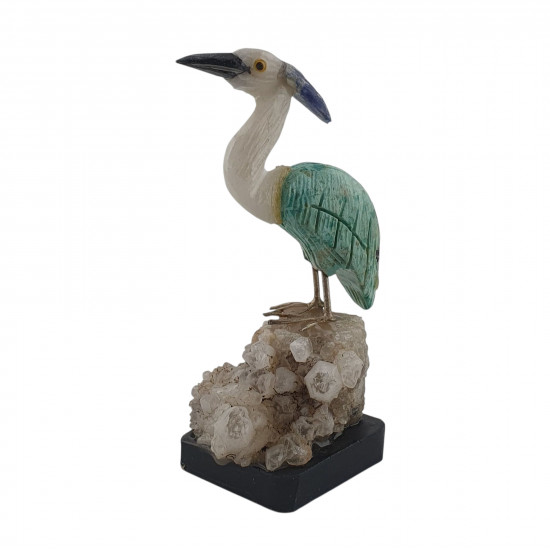 heron bird minerals
