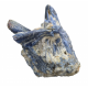 Kyanite on quartz