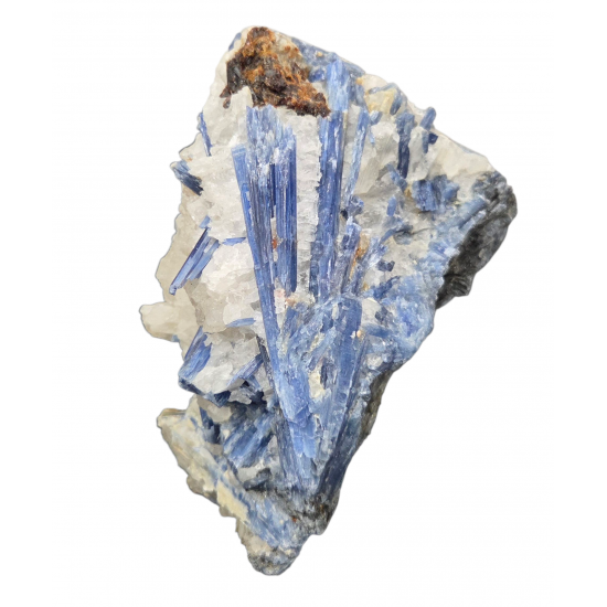 Kyanite on quartz
