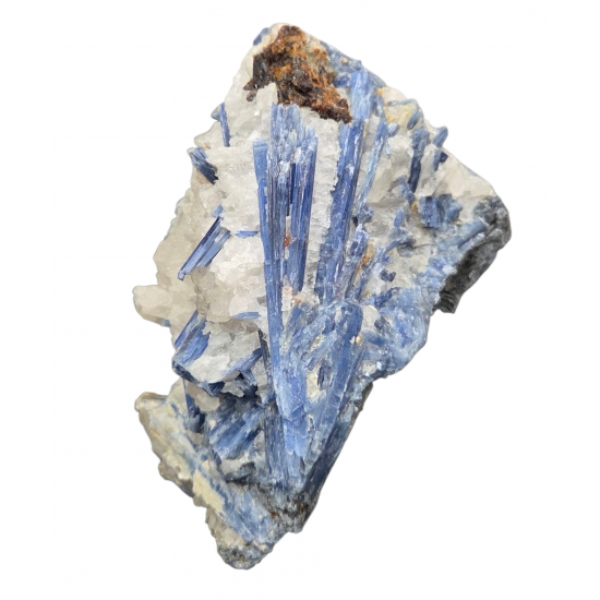 Kyanite on quartz