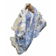 Kyanite on quartz